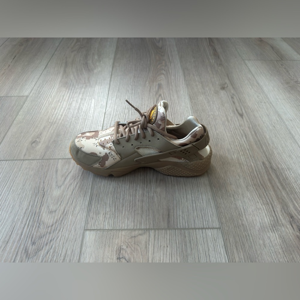 Nike Air Huarache Run Desert Ore  Men’s Camouflage Sneakers 👟 - Picture 13 of 14